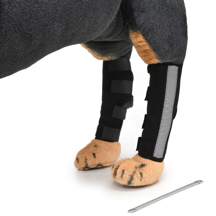 Pet Knee Pads Dog Leg Guards Pet Protective Gear Surgery Injury Sheath, L, S, M