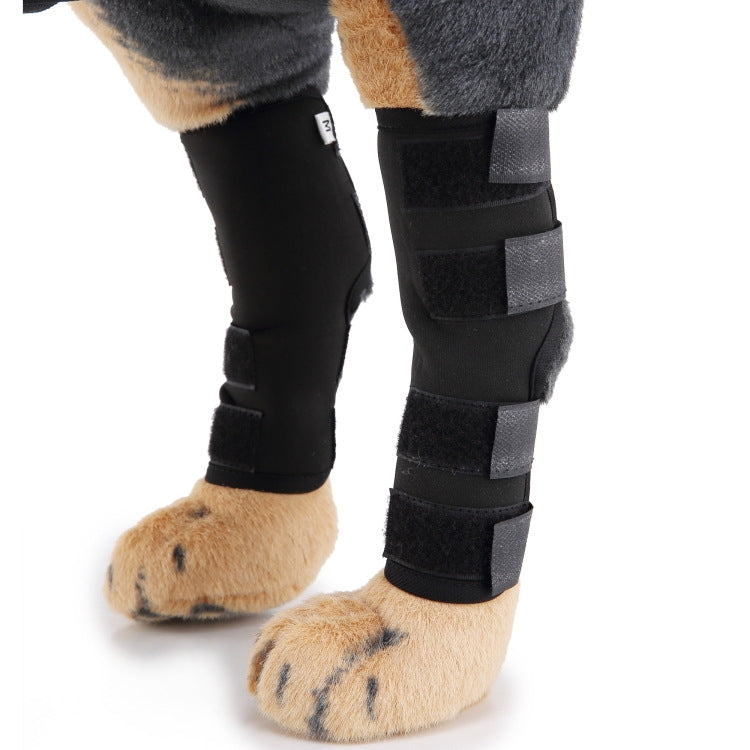 Pet Knee Pads Dog Leg Guards Pet Protective Gear Surgery Injury Sheath, L, S, M