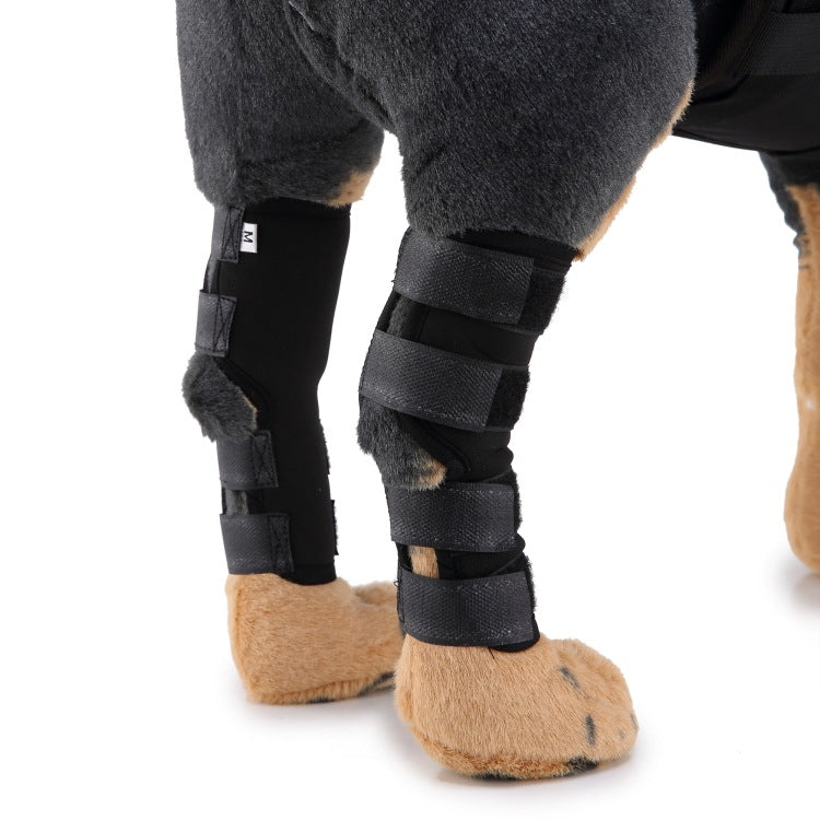 Pet Knee Pads Dog Leg Guards Pet Protective Gear Surgery Injury Sheath, L, S, M