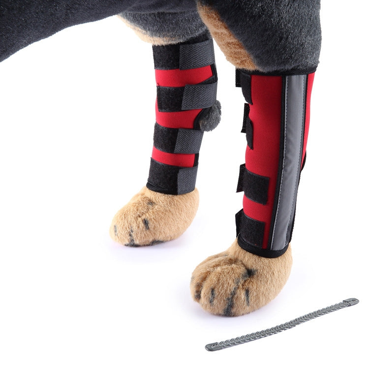 Pet Knee Pads Dog Leg Guards Pet Protective Gear Surgery Injury Sheath, L, S, M