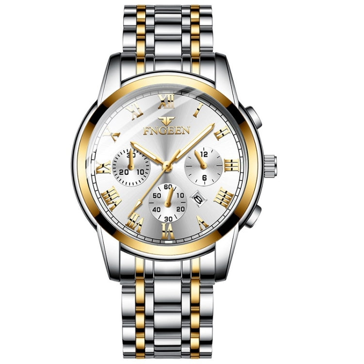 FNGEEN 4006 Men Automatic Mechanical Watch Waterproof Quartz Watch
