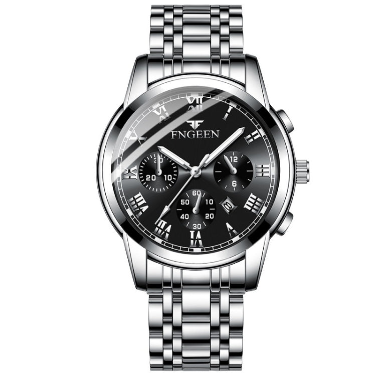 FNGEEN 4006 Men Automatic Mechanical Watch Waterproof Quartz Watch