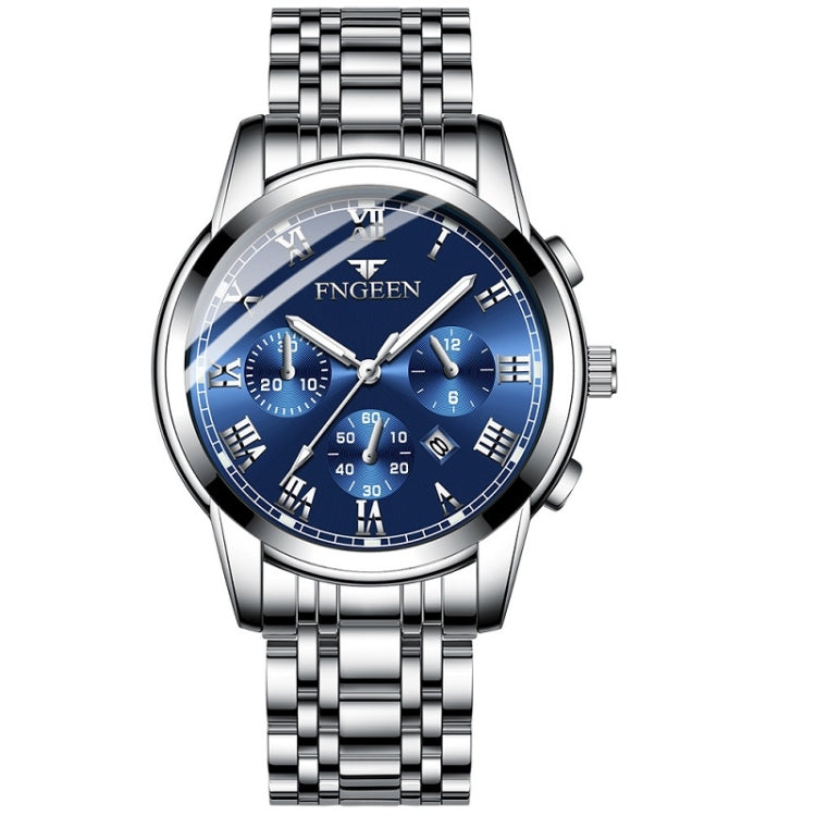 FNGEEN 4006 Men Automatic Mechanical Watch Waterproof Quartz Watch