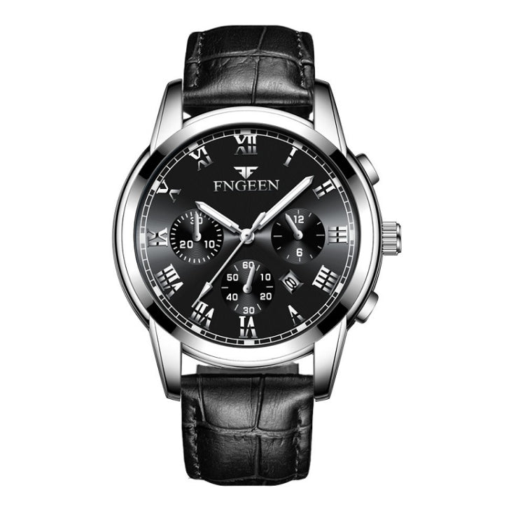 FNGEEN 4006 Men Automatic Mechanical Watch Waterproof Quartz Watch