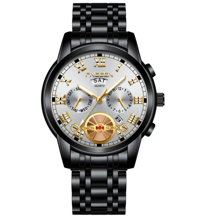 FNGEEN 4001 Men Non-Mechanical Watch Multi-Function Quartz Watch
