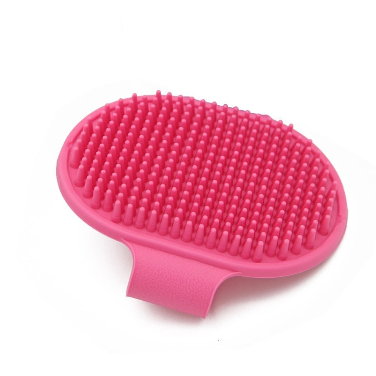 5pcs Pet Bathing Massage Brush For Dogs Cleaning And Beauty Tools, Yellow, Blue, Green, Rose Red, Black