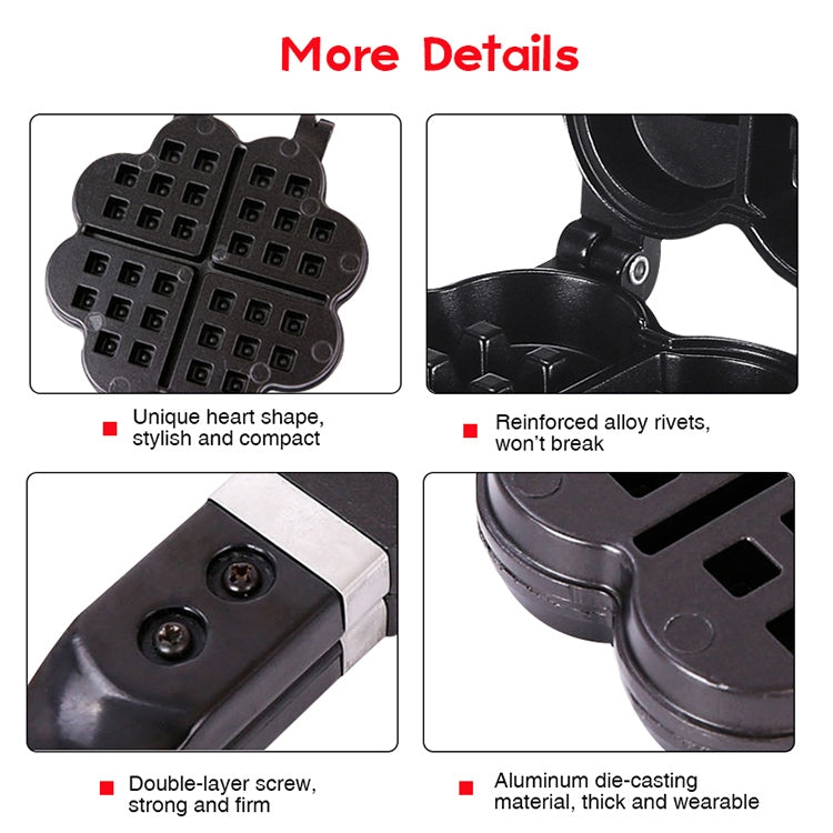 Non-stick Metal Waffle Maker Mould, Waffle Maker Mould