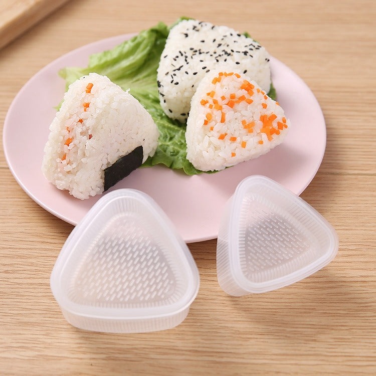 4 Sets Children Bento DIY Rice Ball Sushi Mold Set, Big Small Triangle