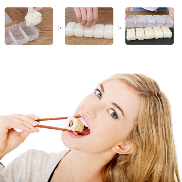 4 Sets Children Bento DIY Rice Ball Sushi Mold Set, Big Small Triangle