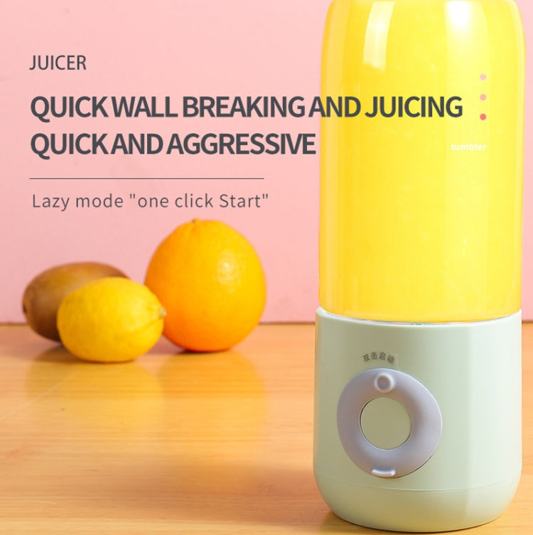 Mini Portable Usb Juice Machine  Multi-Function Electric Charging Household Juicer, White, Green, Pink