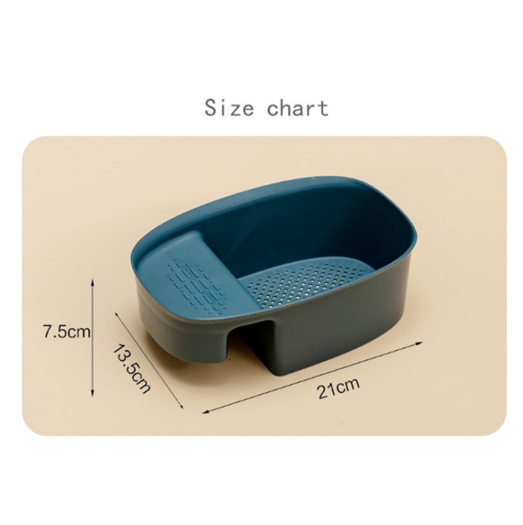 2 PCS Saddle Food Waste Drain Basket