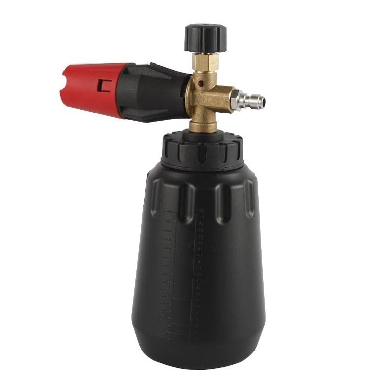 Car Wash Water Gun Foam Pot High Pressure Water Gun Foam Pot, Black Foam Pot With Red Mouth, Black Foam Pot With Black Mouth, White Foam Pot With Black Mouth