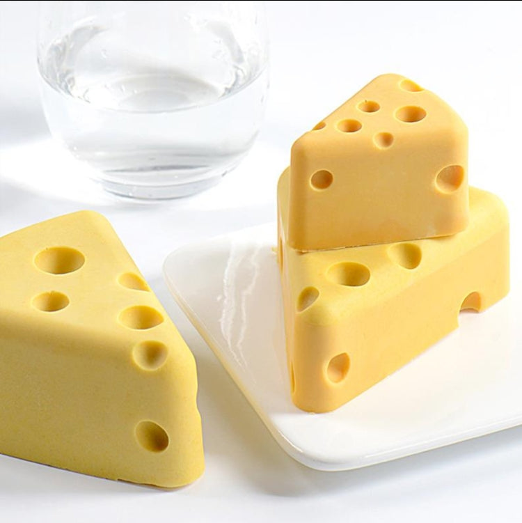 3 in 1 Cheese Mousse Cake Silicone Mold Pudding Cheese Cleansing Soap Mold Set, 3 in 1