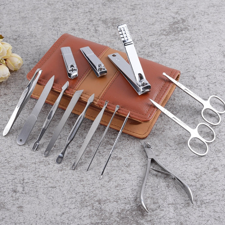 14 In 1 Nail Clippers Set Stainless Steel Beauty Manicure Tool