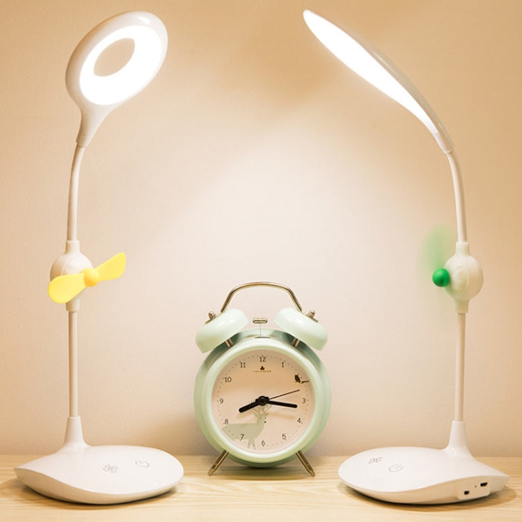 WS-8010 LED Fan Desk Lamp Bedside Desk USB Folding Desk Lamp, Water Drop, Ring, Pen Holder White Fan Blade, Pen Holder Yellow Fan Blade, Pen Holder Blue Fan Blade, Pen Holder Green Fan Blade