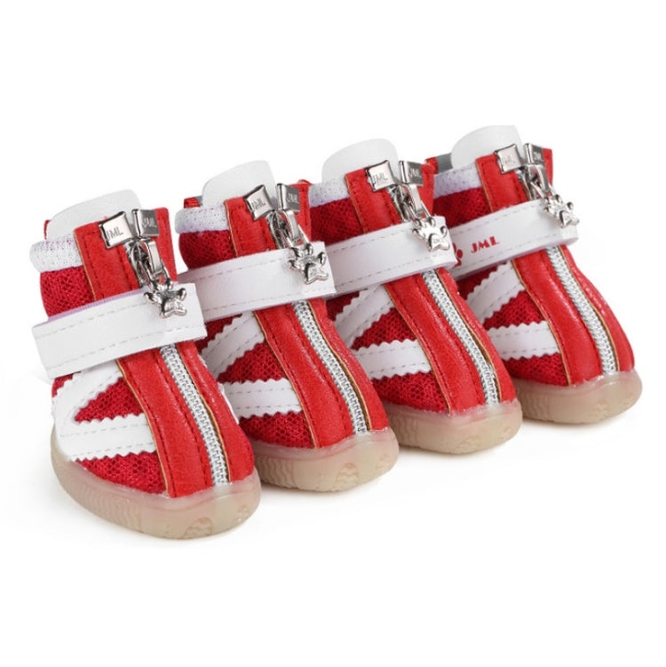 JML Pet Sports Shoes Non-Slip Wear-Resistant Comfortable Breathable Dog Shoes, 1, 2, 3, 4, 5