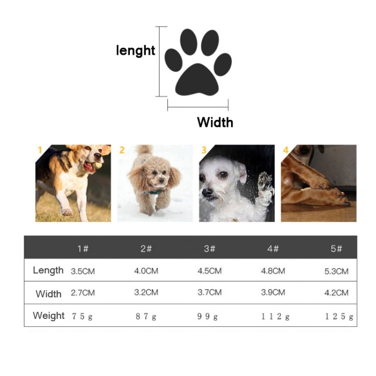 JML Pet Sports Shoes Non-Slip Wear-Resistant Comfortable Breathable Dog Shoes, 1, 2, 3, 4, 5