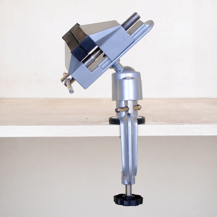 Universal Aluminum Alloy 360 Degree Rotating Small Bench Vise, Small Bench Vise