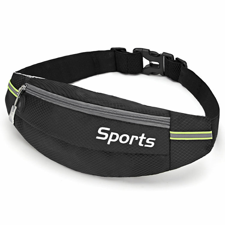 Sports Waist Bag Running Equipment Lightweight Large-Capacity Water-Repellent Breathable Outdoor Bag, 7 inch