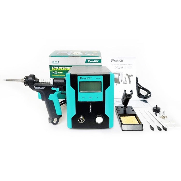 ProsKit SS-331H Electric Heat Tin Suction Device Fully Automatic Suction Pump Desoldering Machine