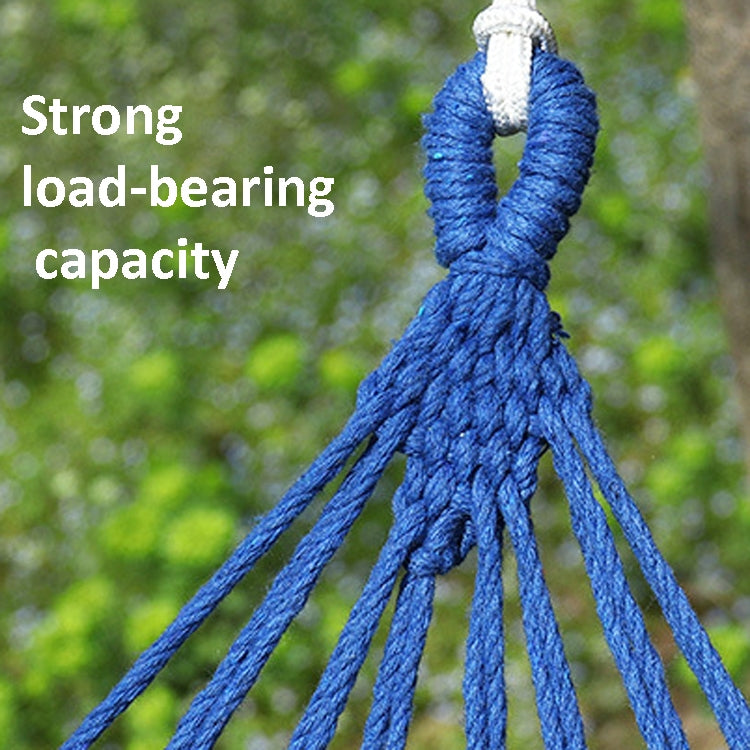 Thick Canvas Hammock Field Rollover Prevention Outdoor Hammock Swing