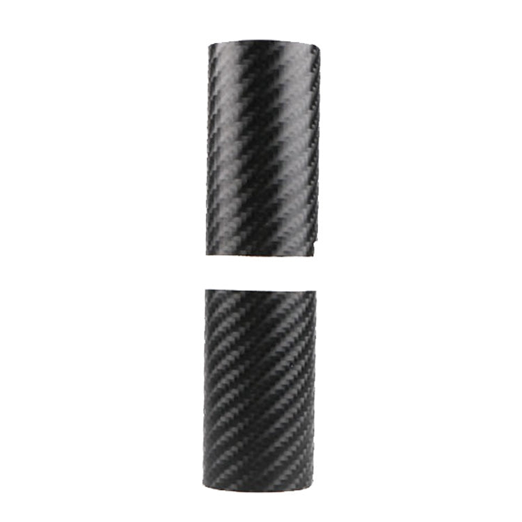 5 Sets Car Threshold Carbon Fiber Sticker Car Door Scratch Strip Anti-Kick Film Protective Pad Threshold Strip, 4 PCS / Set 3D Black, 4 PCS / Set 4D Black