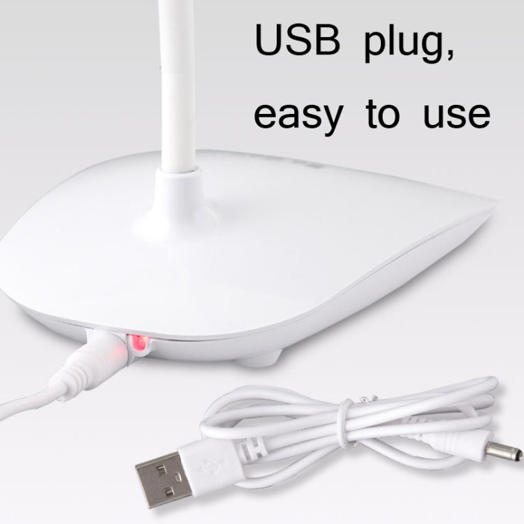 LED Table Lamp Bedroom Bedside Lamp Children Eye Protection Learning Lamp, 7013B Direct Charge without Battery, 7013A Charging Model 1200mA