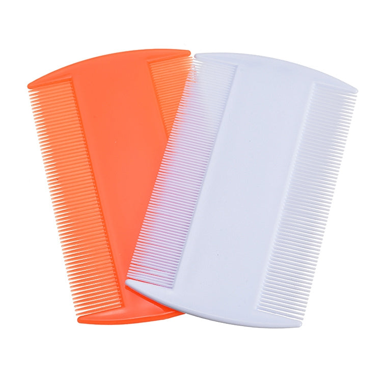 4pcs Pet Comb Double-Sided Comb Dog Cleaning Supplies Cat Comb Pet Grooming Supplies, White, Light Blue, Green, Dark Blue, Orange, Purple