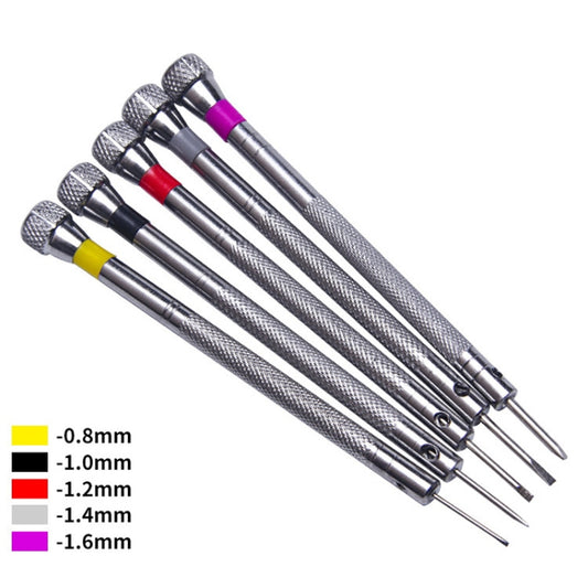 Watch Repair Tools Glasses Computer Screwdrivers, Style: White Bits, 5 in 1 White Bits