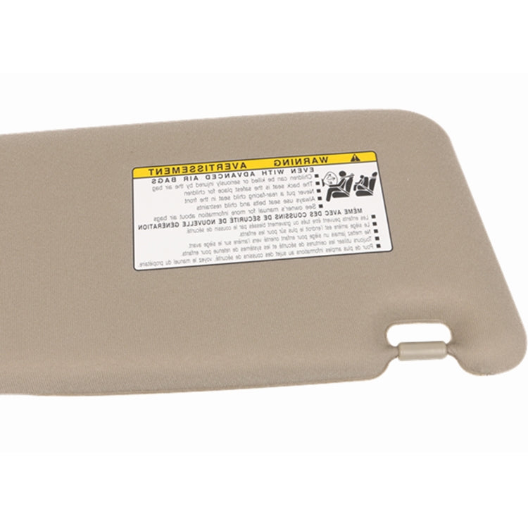 Left Driver Side Sun Visor With Mirror Driving Position Sun Visor For Toyota Camry 2007-2011, For Toyota Camry 2007-2011(Beige), For Toyota Camry 2007-2011(Gray)