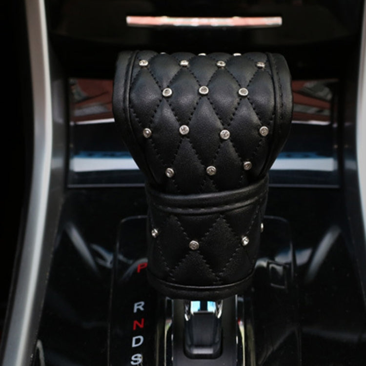 Car Interior Cover Diamond Car Accessories, A Pair Shoulder Guard, Gear Cover, Handbrake Cover