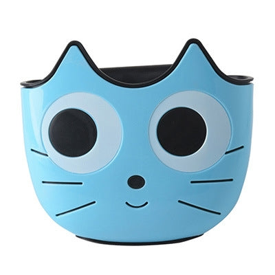 Kitchen Cartoon Multifunctional Sink Drain Hanging Bag Adjustable Buckle Bathroom Storage Basket