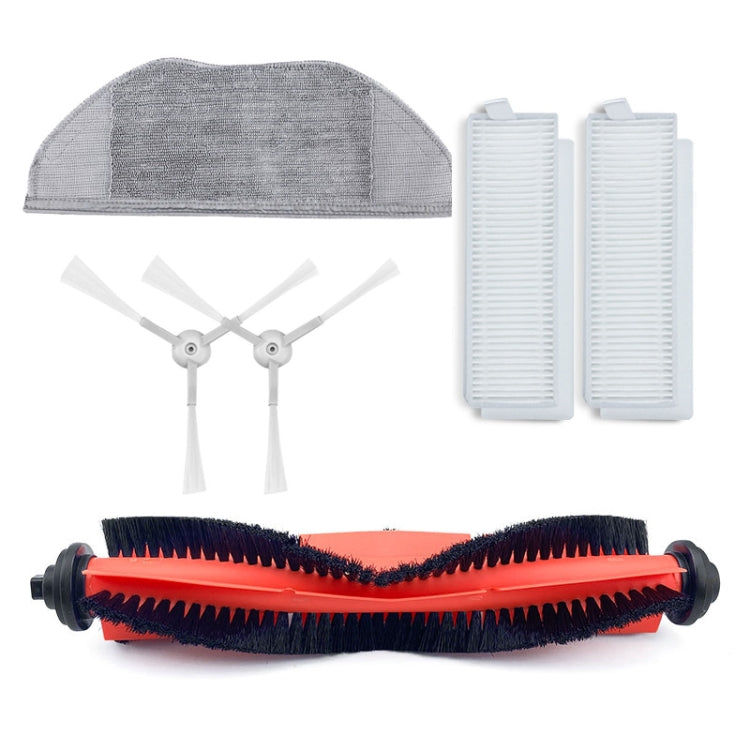 Accessories Are Suitable For Xiaomi Mijia G1 Sweeping Robot,Specification:, Main Brush, 3 Pairs Side Brush, 6 PCS Filter, 2 PCS Rag, Set 1, Set 2