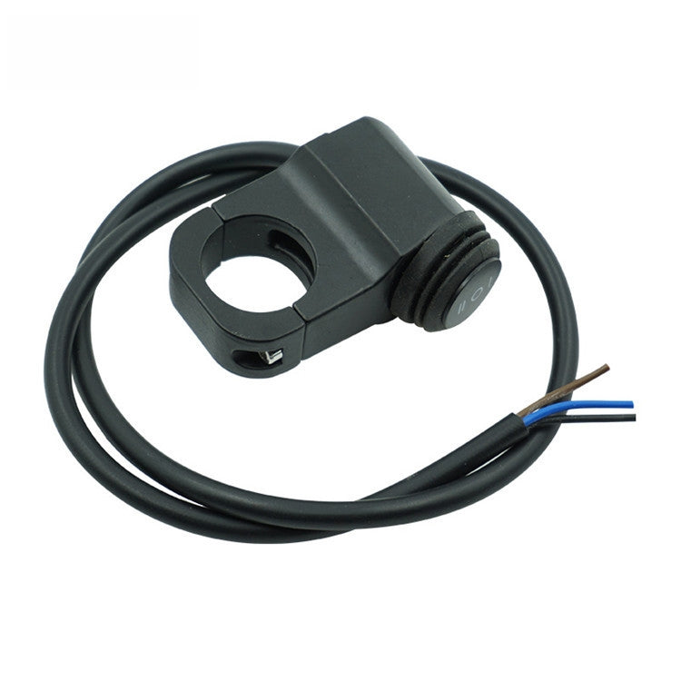 Motorcycle Aluminum Alloy Modified Waterproof One In Two Out Three-Wire Universal Switch, Universal Switch