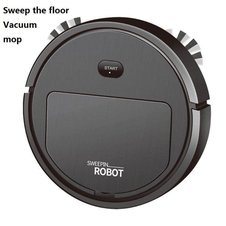 Household Automatic Smart Charging Sweeping Robot, Specification:, 3 in 1(Black), 3 in 1(White), Black, White