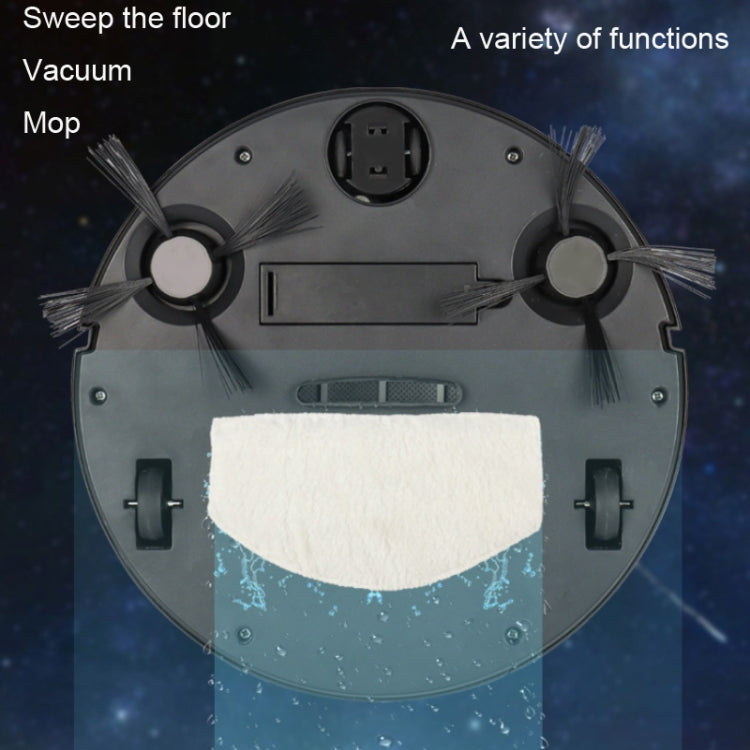 Household Automatic Smart Charging Sweeping Robot, Specification:, 3 in 1(Black), 3 in 1(White), Black, White