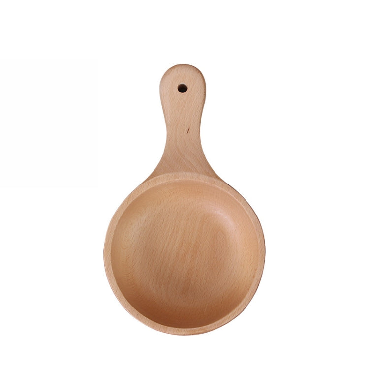 Instant Noodle Bowl Wooden Kimchi Bowl Fruit Salad Wooden Bowl With Handle, Small
