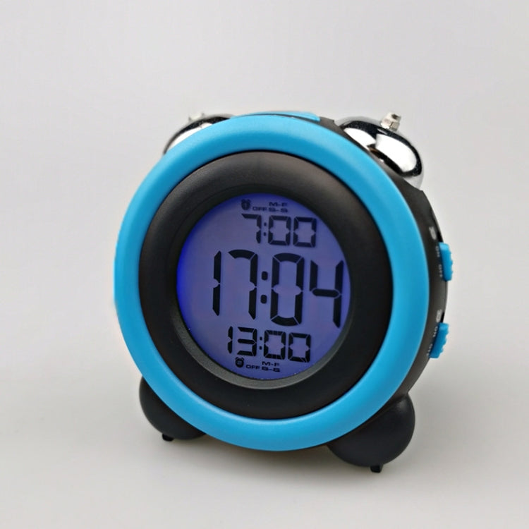 0705 Big Volume Simple Three-Dimensional LED Alarm Clock Mute Luminous Electronic Clock, Red, Light Blue, Light Green, Orange, Black Shell Green, Black Shell Pink, Black Shell Blue, Black Shell Orange