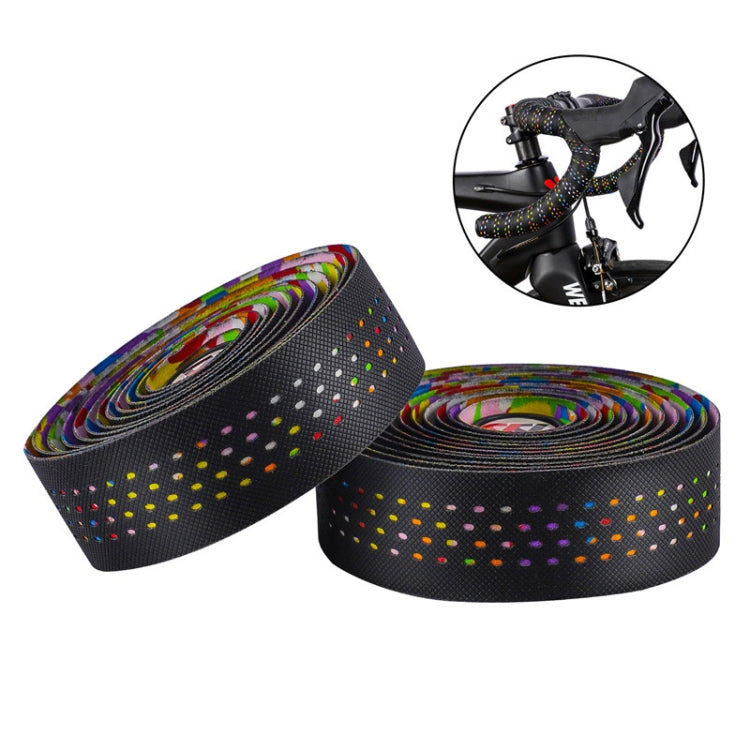 WEST BIKING Bicycle PU Non-Slip Handlebar Strap