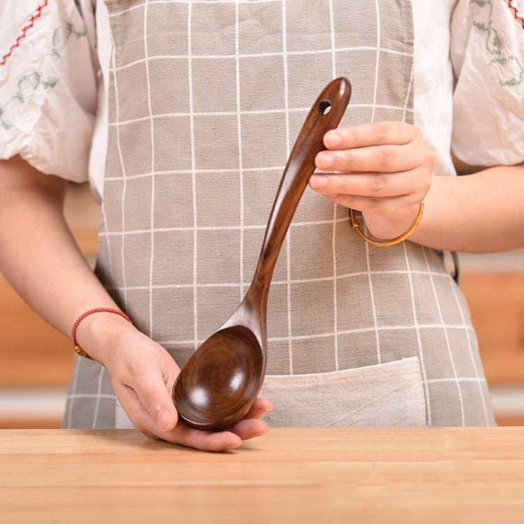 Non-Stick Pot Wood Shovel Teak Cooking Pot Shovel Tableware, Sweet Spoon, Saving Spoon, Bent Spoon, Mixing Spoon, Filter Spoon, Curved Shovel, Thickened Oblique Shovel, Curved Spatula, Small Spoon, Medium Spoon, Long Handle Filter Spoon