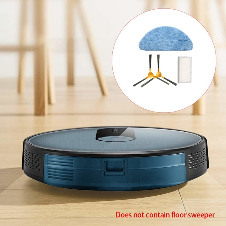 Sweeping Robot Accessory For Proscenic 800T Specification:, Side Brush+Filter+Rag, 2 Side Brush, Filter, Rag