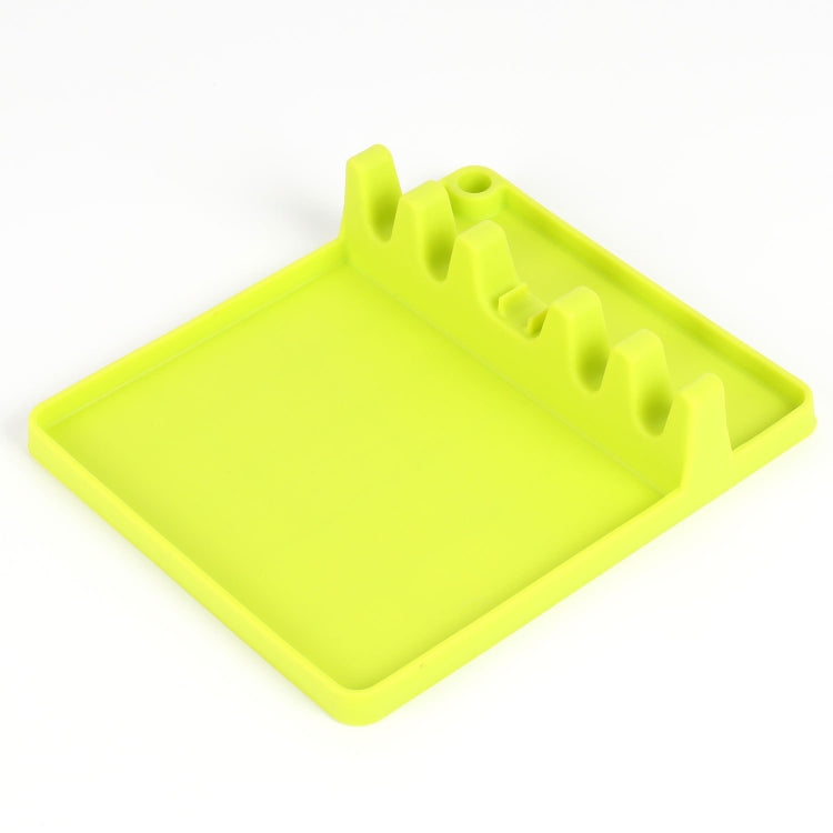 2 in 1 Kitchen Silicone Spoon Holder Shelf, Large (Gray), Medium (Gray), Medium (Black), Large (Red), Medium (Red), Large (Blue), Medium (Blue), Large (Orange), Medium (Orange), Large (Green), Medium (Green)