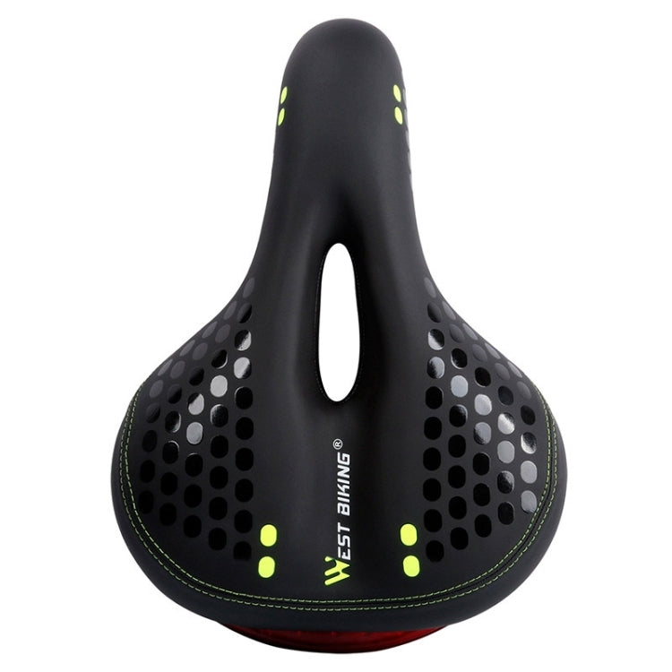 WEST BIKING YP0801083 Bicycle Taillight Thickened Soft And Comfortable Mountain Bike Seat Cushion