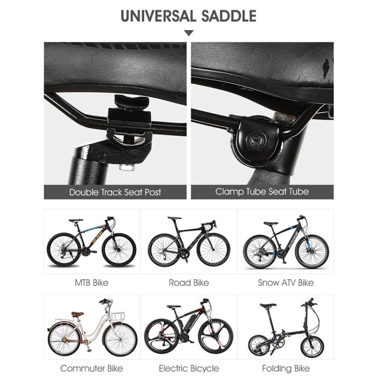 WEST BIKING YP0801086 Silicone Thickened Soft And Comfortable Bicycle Seat