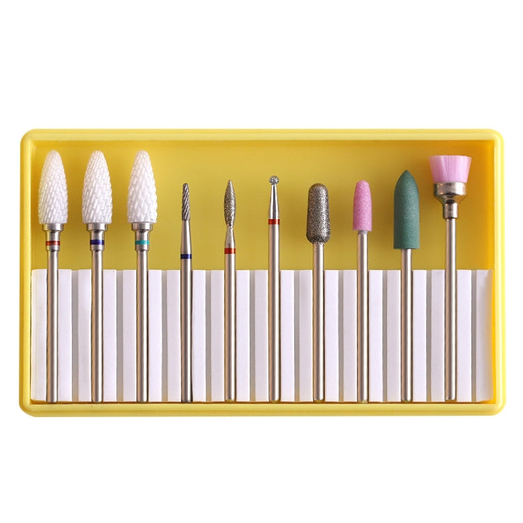Nail Alloy Tungsten Steel Ceramic Grinding Machine Accessories Nail Grinding Heads Set Polishing Tool, BH-01, BH-02, BH-03, BH-04, BH-05, BH-06, BH-07, BH-08