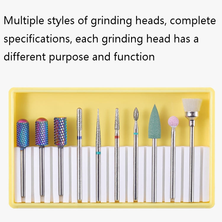 Nail Alloy Tungsten Steel Ceramic Grinding Machine Accessories Nail Grinding Heads Set Polishing Tool, BH-01, BH-02, BH-03, BH-04, BH-05, BH-06, BH-07, BH-08