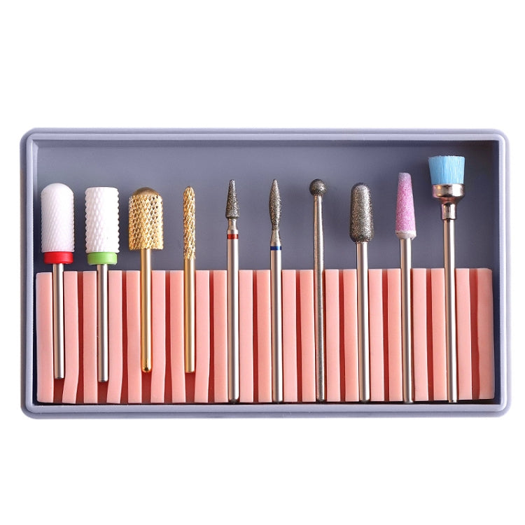 Nail Alloy Tungsten Steel Ceramic Grinding Machine Accessories Nail Grinding Heads Set Polishing Tool, BH-01, BH-02, BH-03, BH-04, BH-05, BH-06, BH-07, BH-08