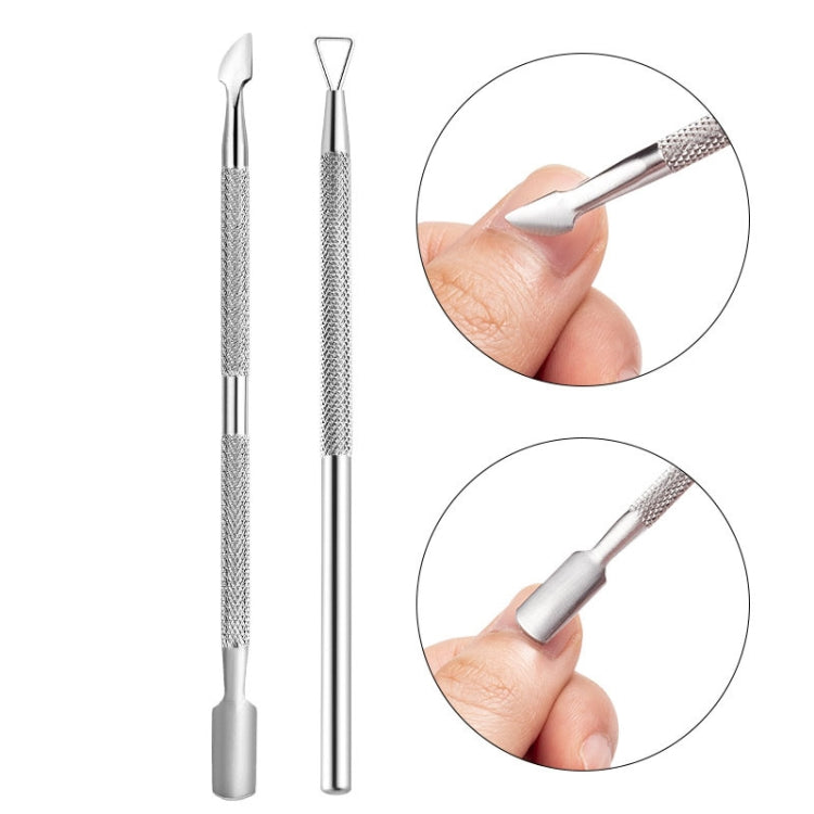 FABIYAN Stainless Steel Dead Skin Shear Steel Push Nail Art Tool Set, Specification: Set 3, Set 1, Set 2, Set 3, 3 Sets Set 4, Set 5, Set 6, Set 7, Set 8, Set 9, Set 11, Set 12, Set 13, Set 14, Set 15, Set 16