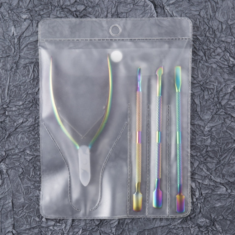 FABIYAN Stainless Steel Dead Skin Shear Steel Push Nail Art Tool Set, Specification: Set 3, Set 1, Set 2, Set 3, 3 Sets Set 4, Set 5, Set 6, Set 7, Set 8, Set 9, Set 11, Set 12, Set 13, Set 14, Set 15, Set 16