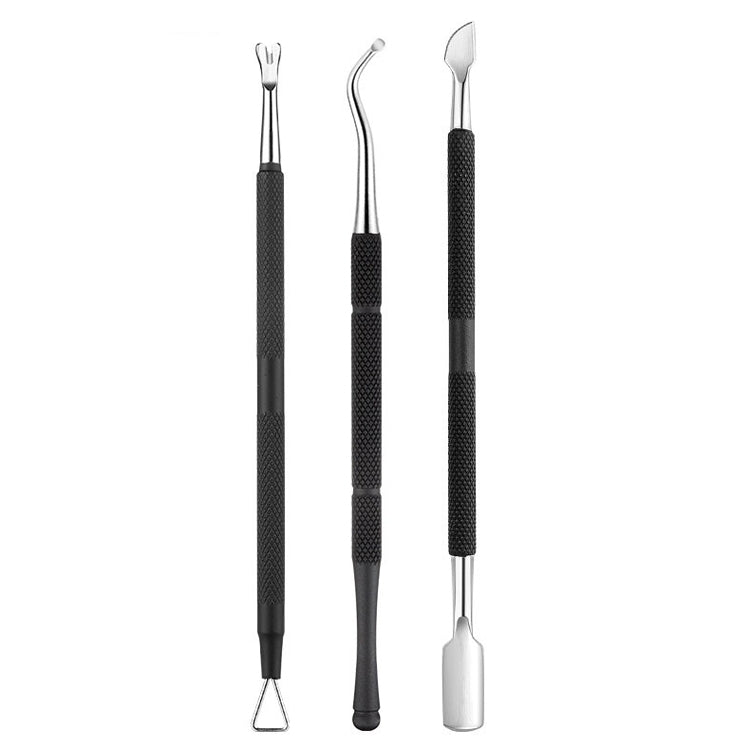 FABIYAN Stainless Steel Dead Skin Shear Steel Push Nail Art Tool Set, Specification: Set 3, Set 1, Set 2, Set 3, 3 Sets Set 4, Set 5, Set 6, Set 7, Set 8, Set 9, Set 11, Set 12, Set 13, Set 14, Set 15, Set 16